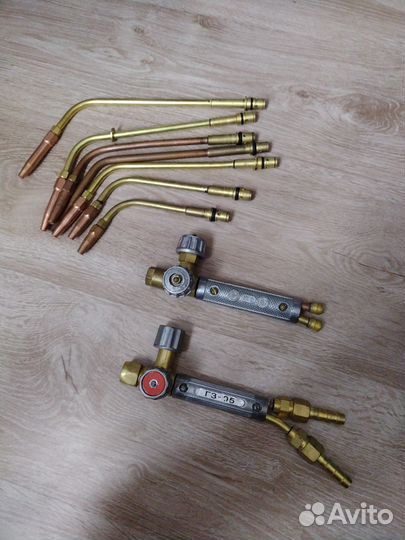 Газовая горелка. Редуктор кислородный