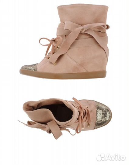 Кеды-Сникерсы на танкетке