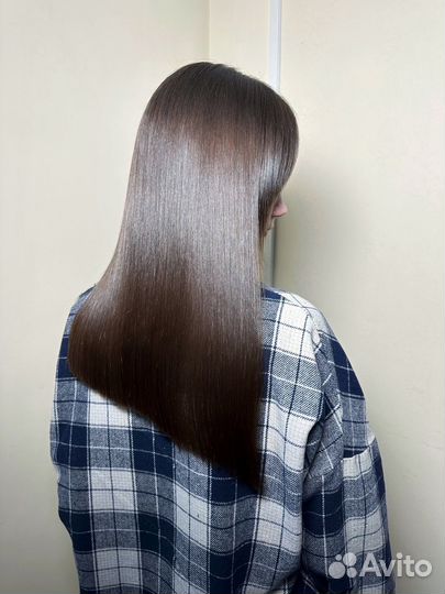 Кератиновое выпрямление/Ботокс волос/Нанопластика