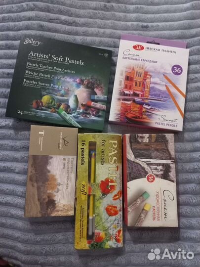 Пастель и пастельные карандаши