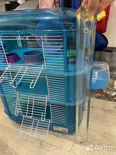 Стильная Клетка для хомяка большая грызунов
