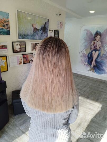 Окрашивание волос