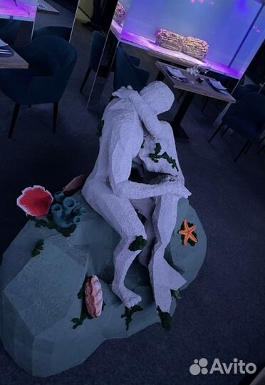 Полигональные 3D фигуры, декор интерьера