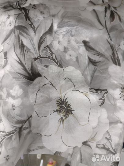 Штора тюль органза 600*240