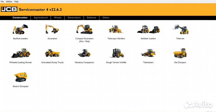 Программа диагностики JCB Service Master 2022 V4