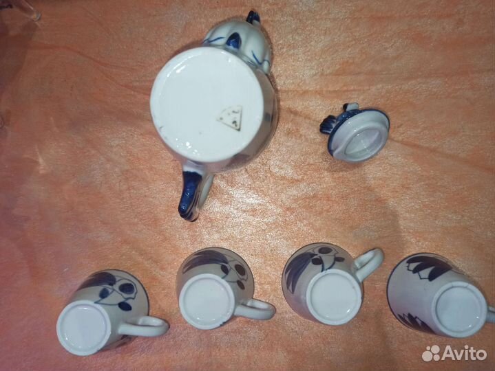 Кофейник гжель. СССР