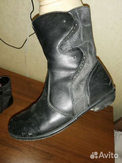 Полусапожки Tom.m кожа натуральная осенние