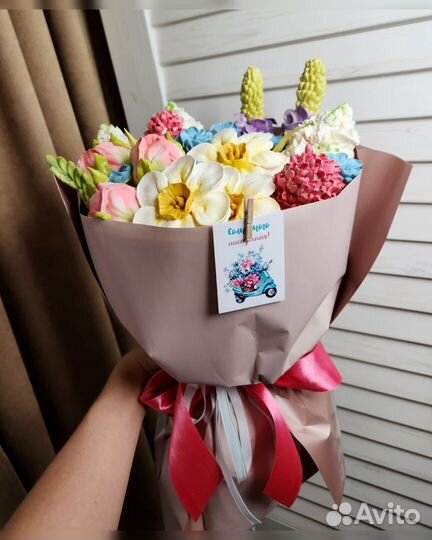 Зефирный букет