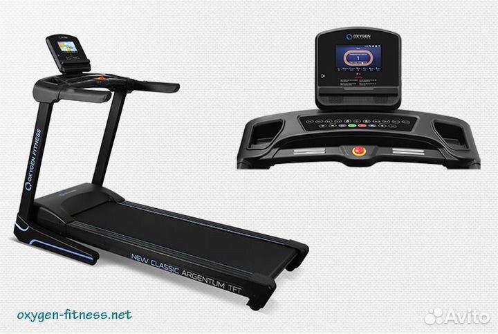Беговая дорожка oxygen fitness argentum TFT