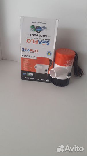 Трюмный насос (помпа) 12 В 1100gph для катера