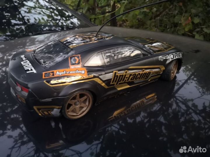 Дрифт hpi sprint 2 camaro на бк от Kyosho