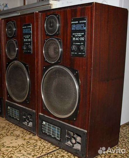 Акустические колонки СССР бу