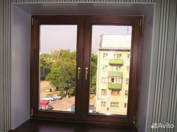 Окна деревянные