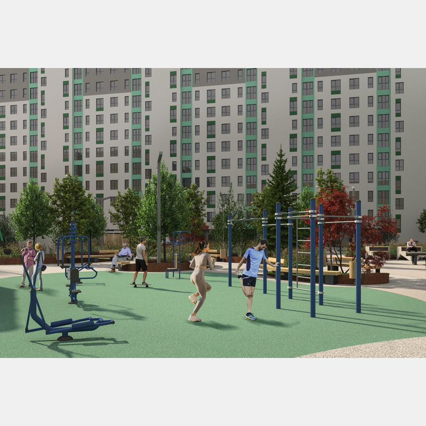 2-к. квартира, 51 м², 3/12 эт.