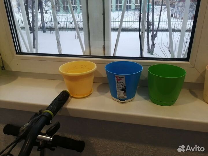 Горшки для цветов, каскад для цветов