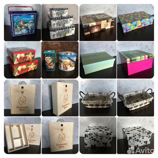 Коробка декоративная, подарочная. Новая
