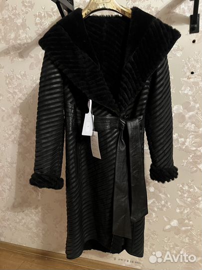 Дубленка натуральная женская облегченная