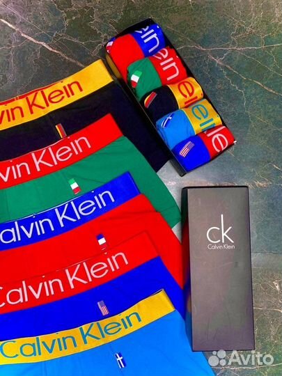 Мужские трусы боксеры Calvin Klein