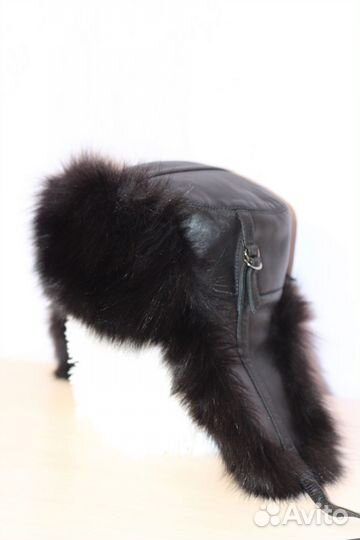 Мужская зимняя шапка ушанка