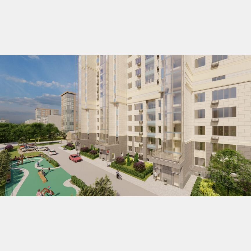 3-к. квартира, 95,8 м², 8/10 эт.