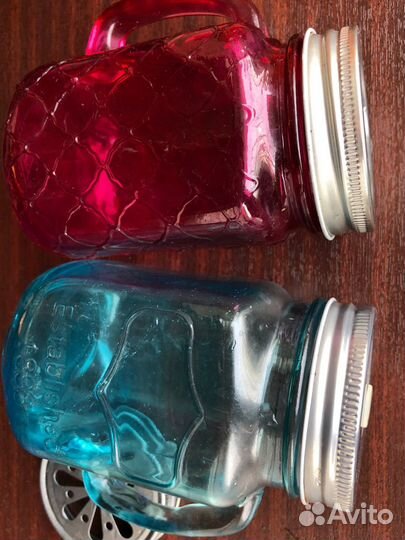 2 банки для коктейлей
