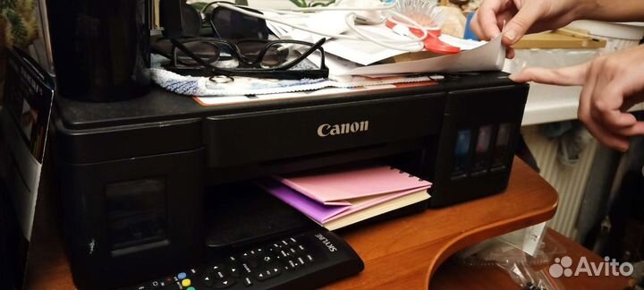 Принтер Canon G1400 с снпч