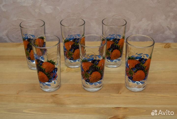 Стаканы для сока или коктейлей