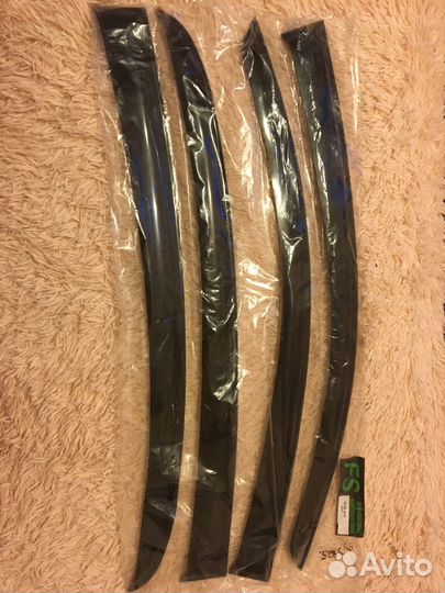 Дефлекторы на Kia Rio 4