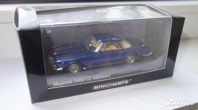 Мазерати Maserati 5000 GT Allemano Minichamps 1/43