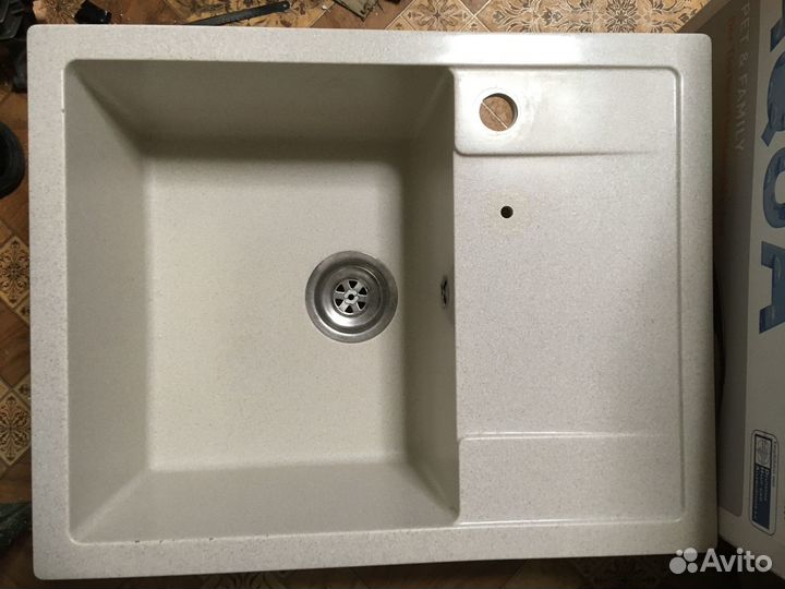 Мойка каменная на кухню 640 на 50 см
