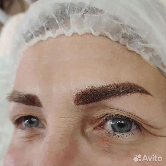 Перманентный макияж бровей, век и губ