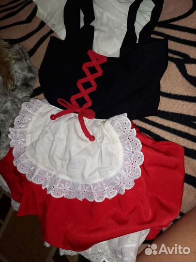 Прокат костюма красной шапочки и волка)