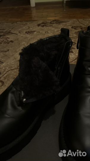 Полусапоги женские зимние 40 размер кожа