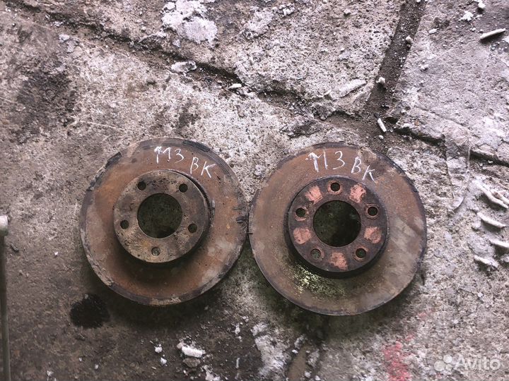 Тормозной диск передний мазда 3 bk