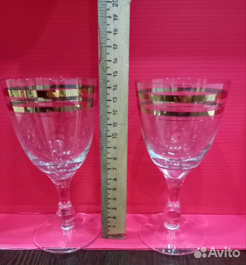 Стеклянные фужеры,рюмки,стопки,бокалы,стаканы СССР