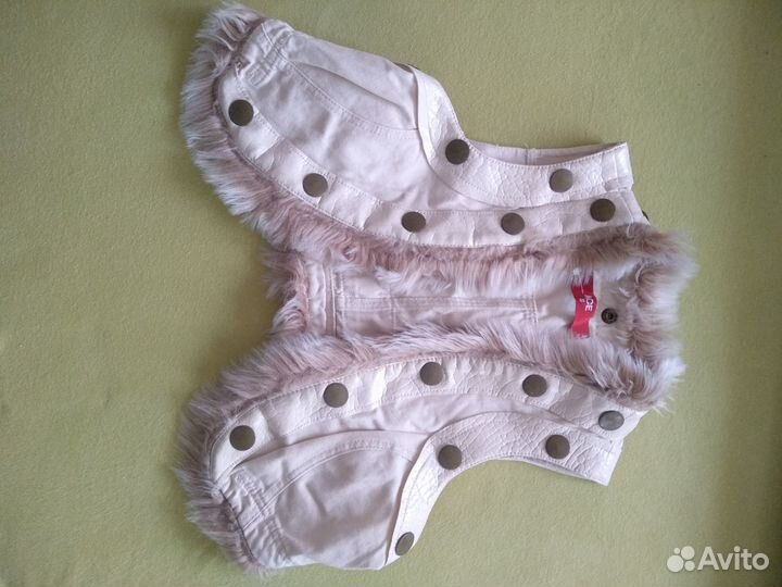 Жилетка для новогоднего костюм Белочка или Лисичка