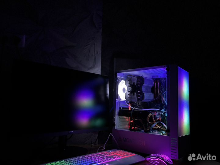 Игровой пк с монитором комплект