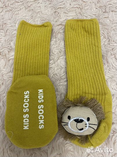 Носки детские с мордочками