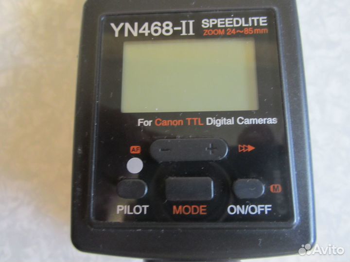Фотовспышка для canon yn 468-2 speedlite