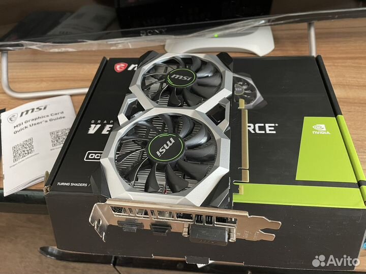 Видеокарта gtx 1650 msi