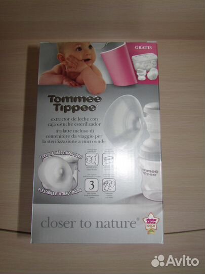 Молокоотсос Tommee Tippee и Термоконтейнер Canpol