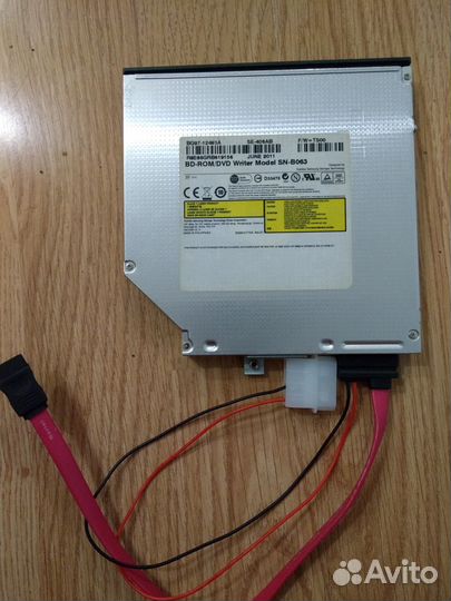 BD-bdrw-DVD-CD-привод для ноута
