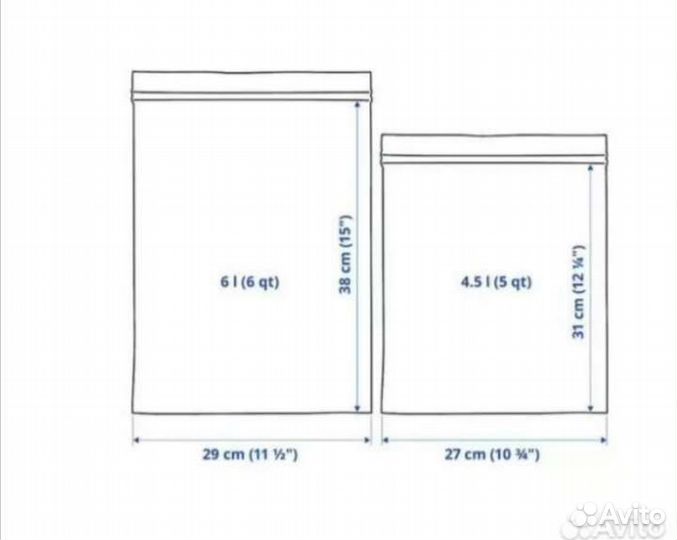 Пакеты IKEA istad