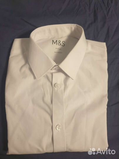 Рубашки и брюки 140,146 Marks&Spencer