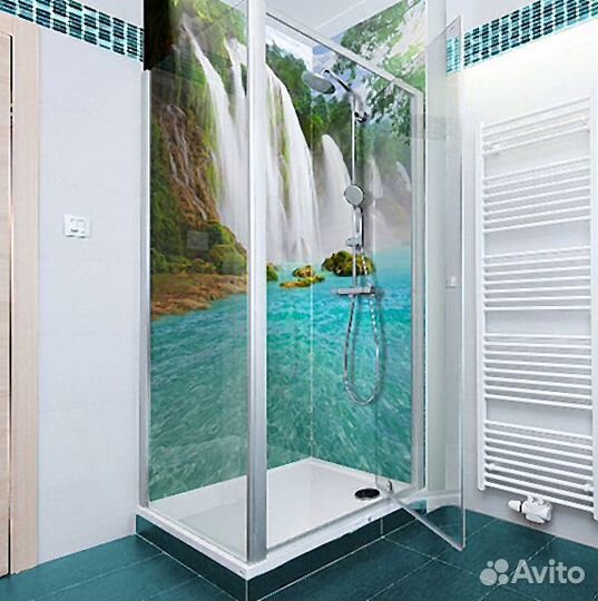 Стекло с фотопечатью с подсветкой