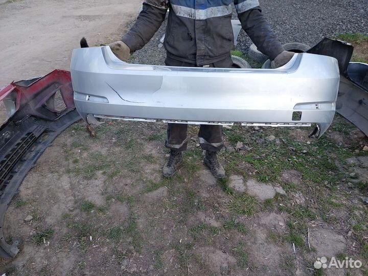 Задний бампер на skoda octavia a7