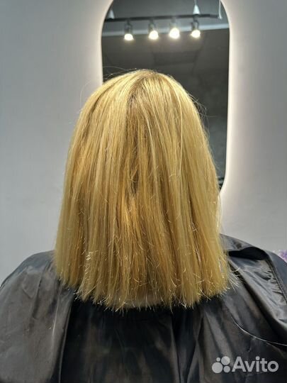 Кератиновое выпрямление, ботокс волос