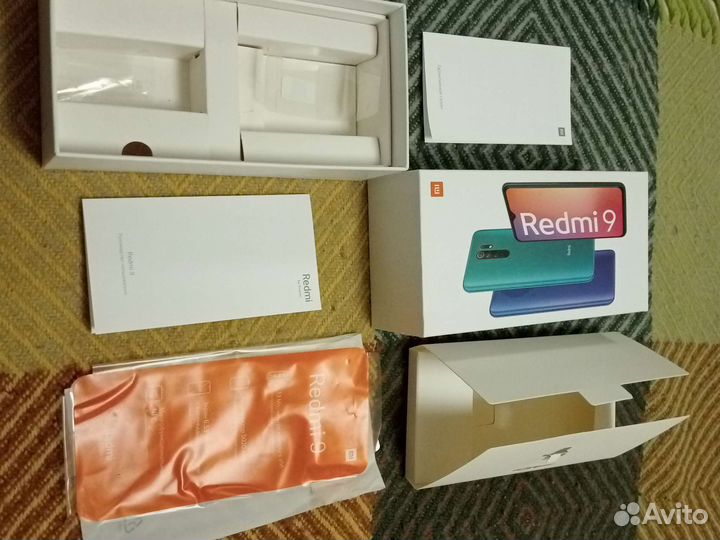 Коробка от телефона xiaomi redmi 9