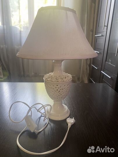 Лампа настольная винтаж