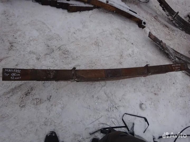 Рессора передняя маз 5432